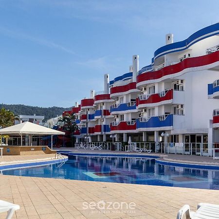 Apto C/ Varanda Em Condominio Pe Na Areia Iho127 Florianópolis Dış mekan fotoğraf