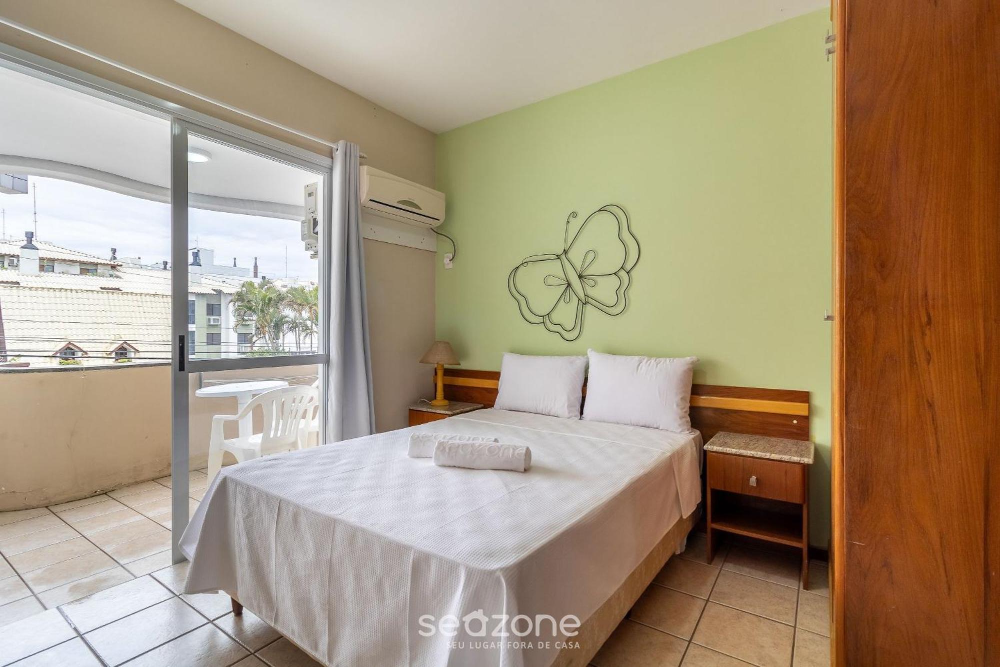 Apto C/ Varanda Em Condominio Pe Na Areia Iho127 Florianópolis Dış mekan fotoğraf