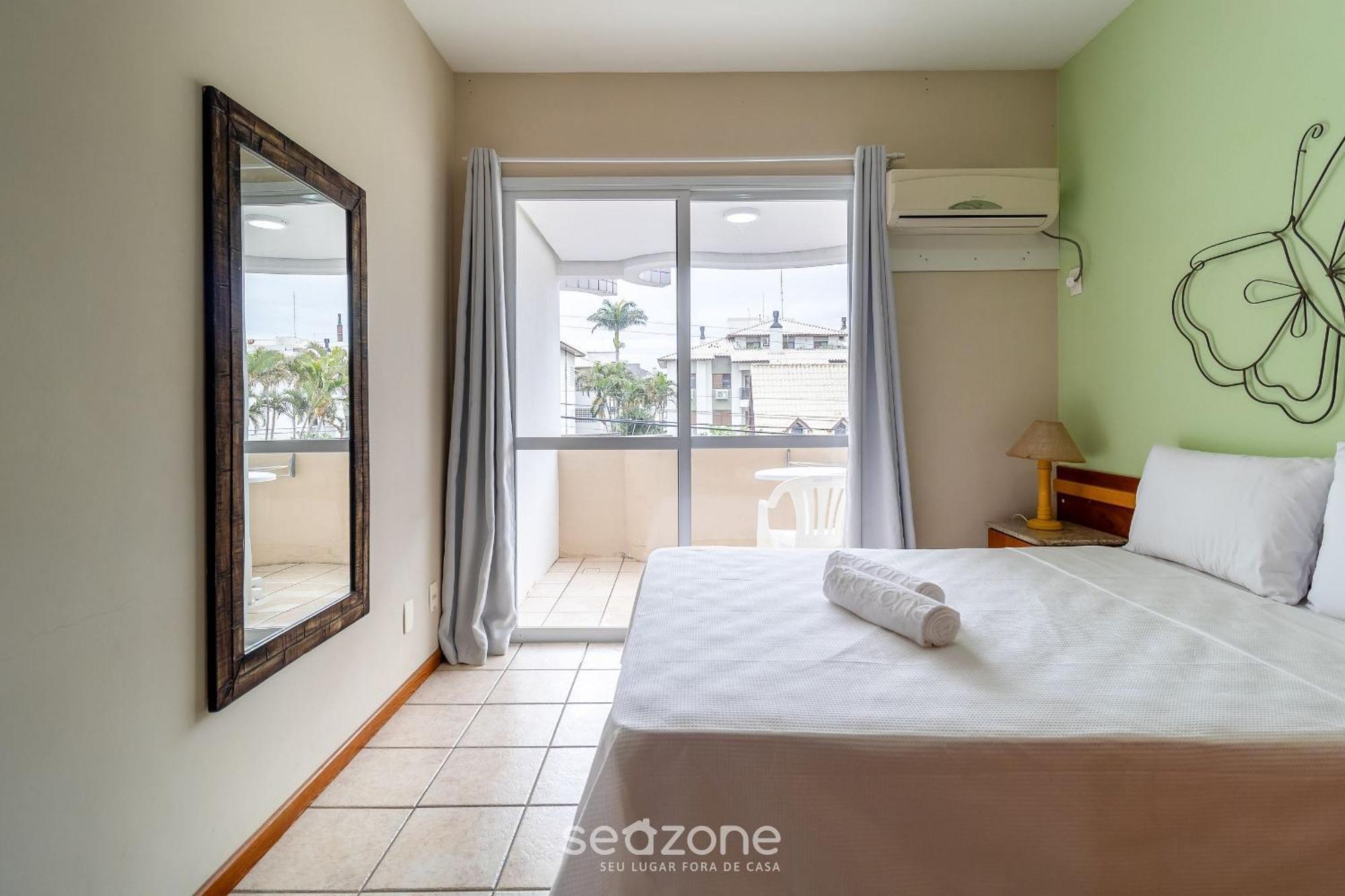 Apto C/ Varanda Em Condominio Pe Na Areia Iho127 Florianópolis Dış mekan fotoğraf