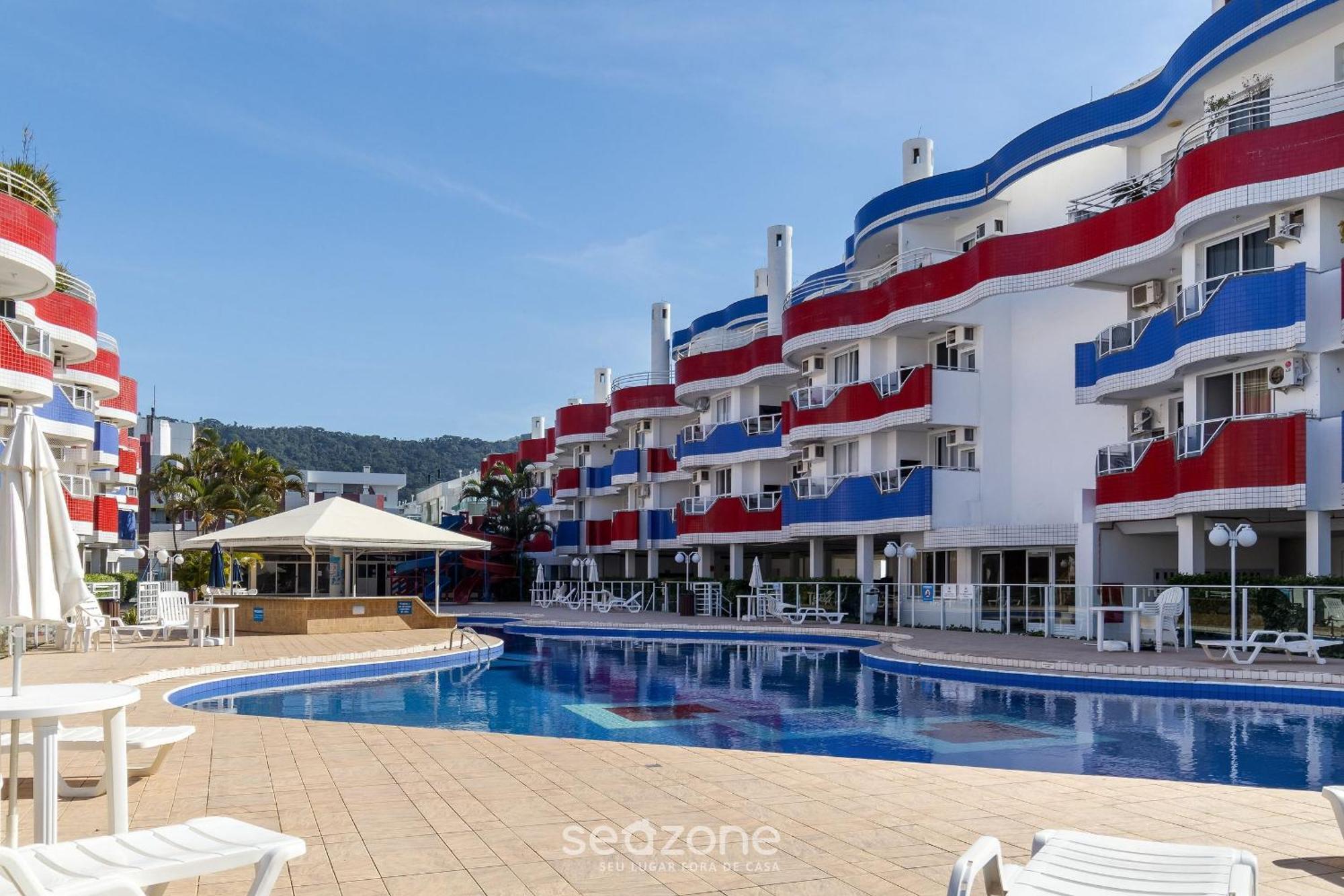 Apto C/ Varanda Em Condominio Pe Na Areia Iho127 Florianópolis Dış mekan fotoğraf